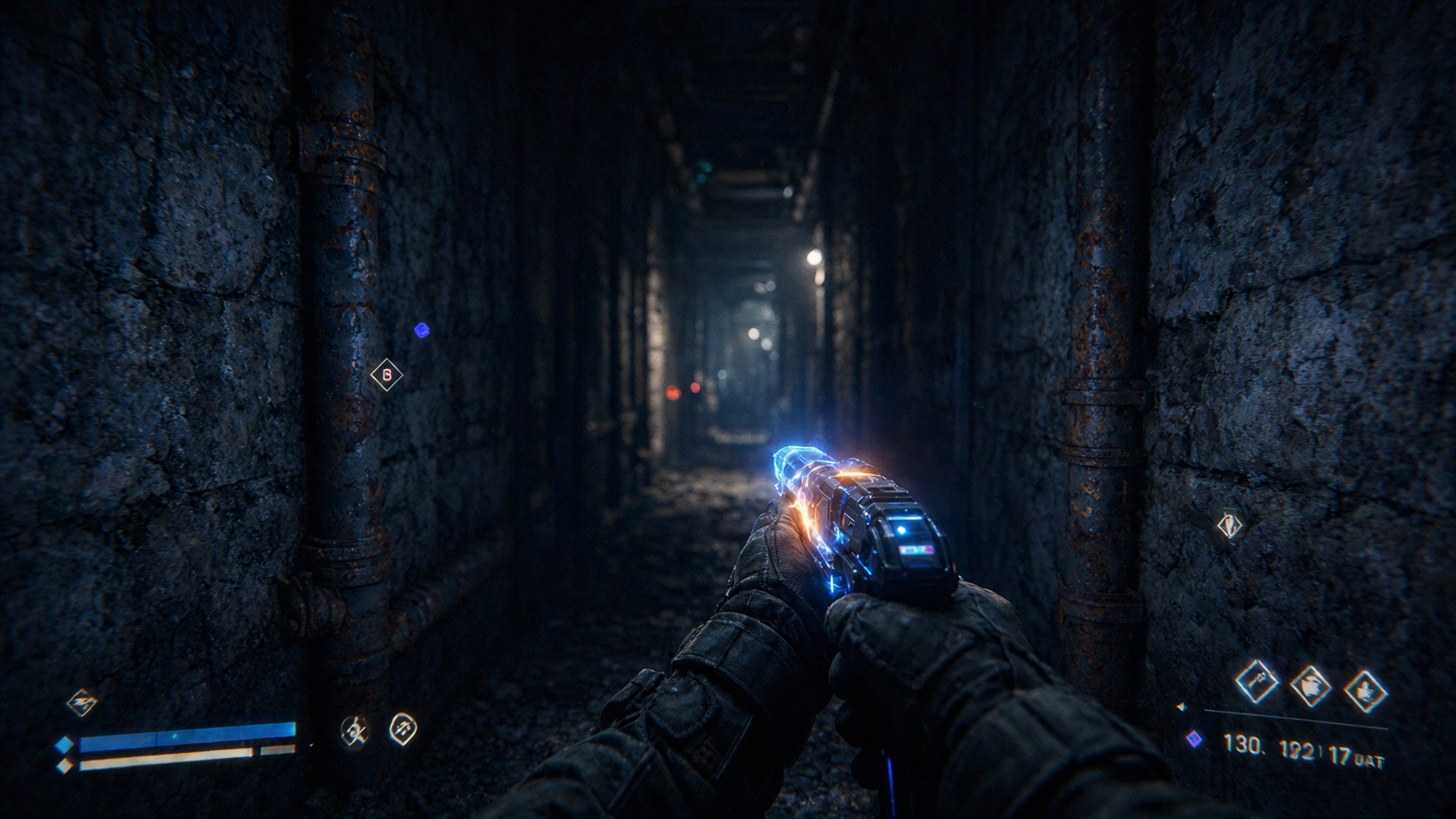 Illustration representing First-Person Gameplay