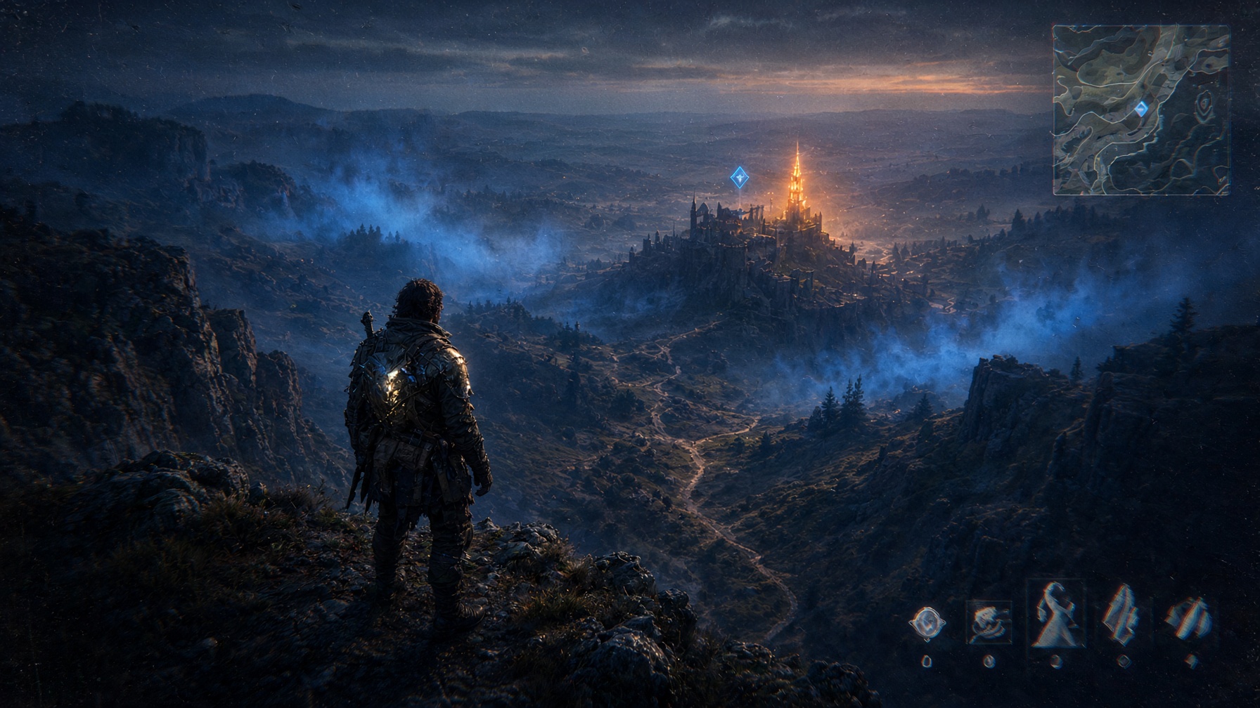 Illustration representing Open-World Navigation